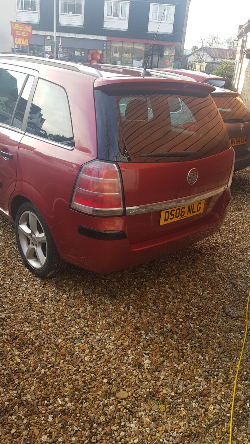 View VAUXHALL ZAFIRA SRI 16V