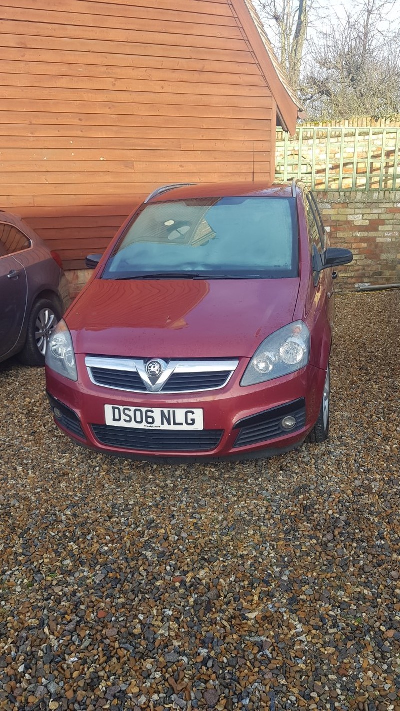 View VAUXHALL ZAFIRA SRI 16V