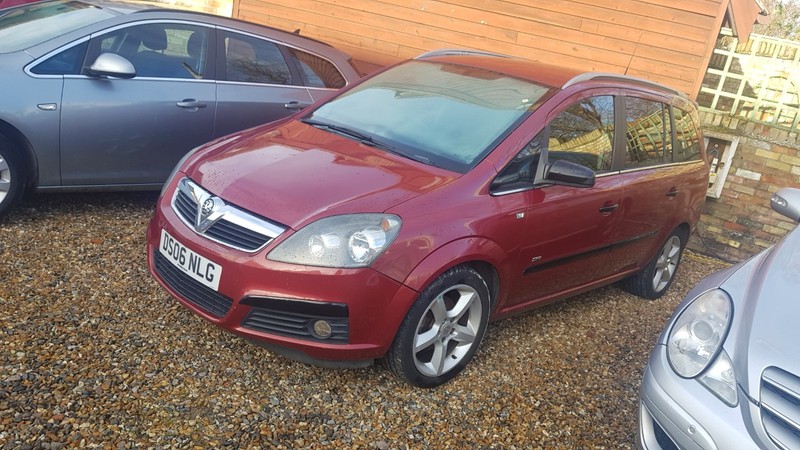 View VAUXHALL ZAFIRA SRI 16V